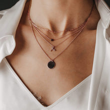 Load image into Gallery viewer, Everyday Little Lovely Heart Necklace - 14k Rose Gold