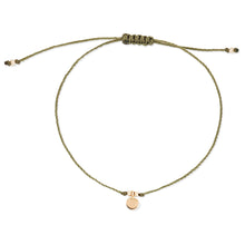 Load image into Gallery viewer, Imprint Cord Bracelet - 14k Gold