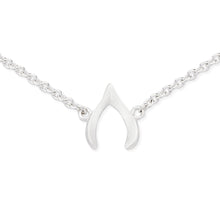 Load image into Gallery viewer, Tiny Wishbone Bracelet - Sterling Silver