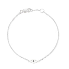 Load image into Gallery viewer, Tiny Eye Bracelet - Sterling Silver, Sapphire