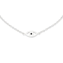 Load image into Gallery viewer, Tiny Eye Bracelet - Sterling Silver, Sapphire