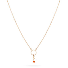 Load image into Gallery viewer, Serendipity November Birthstone Charm - 14k Yellow Gold, Citrine