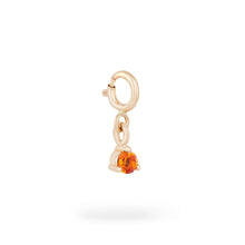 Load image into Gallery viewer, Serendipity November Birthstone Charm - 14k Yellow Gold, Citrine