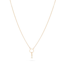 Load image into Gallery viewer, Serendipity October Birthstone Charm - 14k Yellow Gold, Opal