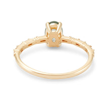 Load image into Gallery viewer, Vela One Of A Kind - 14k Yellow Gold, Mint Green Sapphire Ring