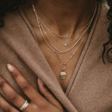 Load image into Gallery viewer, Eternal Gaze Charm - 14k Yellow Gold