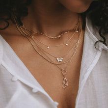 Load image into Gallery viewer, Dream Keeper Charm + Essential Necklace Duo