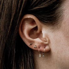 Load image into Gallery viewer, Large Tripod Earring - 10k Rose Gold