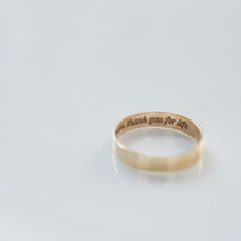 Load image into Gallery viewer, Legacy Ring - 14k Gold, Engravable