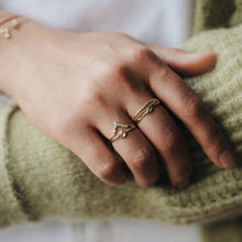 Load image into Gallery viewer, Moonbow Ring - 14k Rose Gold