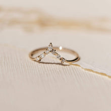 Load image into Gallery viewer, Moonbow Ring - 14k Yellow Gold