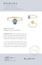 Load image into Gallery viewer, Neptune One Of A Kind - 14k Yellow Gold, Sky Blue Sapphire Ring
