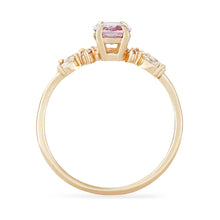 Load image into Gallery viewer, Radiate One Of A Kind Ring - 14K Yellow Gold, Blush Pink Sapphire Ring