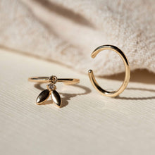 Load image into Gallery viewer, Seedling Ear Cuff - 14k Yellow Gold