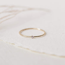 Load image into Gallery viewer, Serendipity Lavender Sapphire Ring - 14k Yellow Gold, Precious Gems