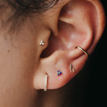 Load image into Gallery viewer, Everyday Wishbone Earring - 14k Rose Gold