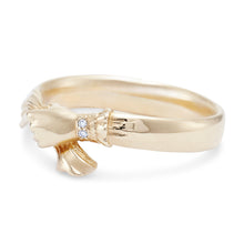 Load image into Gallery viewer, With All Love Ring - 14k Yellow Gold, White Diamond
