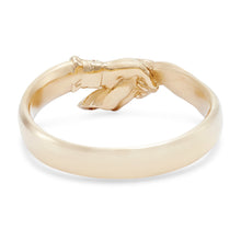 Load image into Gallery viewer, With All Love Ring - 14k Yellow Gold, White Diamond
