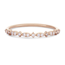 Load image into Gallery viewer, New Lausanne Ring - 14k Yellow Gold, White Diamond

