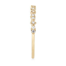 Load image into Gallery viewer, New Lausanne Ring - 14k Yellow Gold, White Diamond
