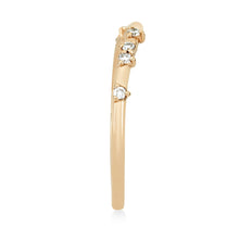 Load image into Gallery viewer, Rose Gold Alate Ring - 14k Rose Gold, White Diamond
