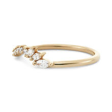 Load image into Gallery viewer, Incandescent Band - 14k Rose Gold, White Diamond
