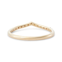 Load image into Gallery viewer, 14k Peak Eternity Band - 14 Yellow Gold, White Diamond
