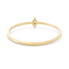 Load image into Gallery viewer, Kite Ring - 14k Yellow Gold, Emerald
