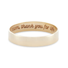 Load image into Gallery viewer, Legacy Ring - 14k Yellow Gold, Engravable
