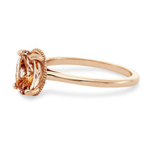 Load image into Gallery viewer, 14k Mon Coeur Ring - Rose Gold, Morganite
