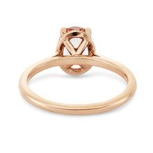 Load image into Gallery viewer, 14k Mon Coeur Ring - Rose Gold, Morganite
