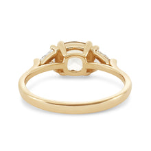 Load image into Gallery viewer, Freyja Ring - 14k Gold, White Sapphire
