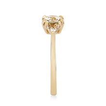 Load image into Gallery viewer, Freyja Ring - 14k Gold, White Sapphire
