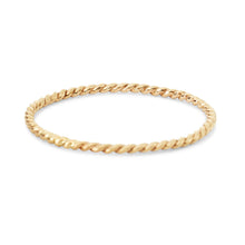 Load image into Gallery viewer, Twisted Stacking Ring - 14k Rose Gold
