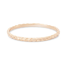 Load image into Gallery viewer, Revival Stacking Ring - 14k Yellow Gold
