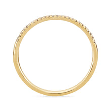 Load image into Gallery viewer, Endalaus I Ring - 14k Yellow Gold, White Diamond
