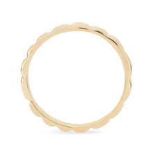 Load image into Gallery viewer, Peaks and Valleys Ring - 10k Yellow Gold
