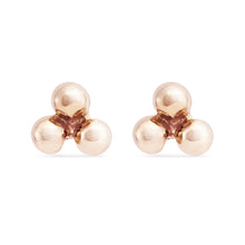 Load image into Gallery viewer, Large Tripod Earring - 10k Rose Gold
