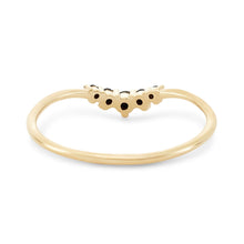Load image into Gallery viewer, Revelry Ring - 14k Yellow Gold, Black Diamond
