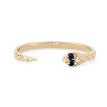 Load image into Gallery viewer, Revival Ruby Snake Ring - 14k Rose Gold
