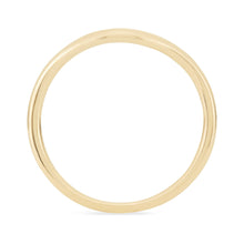 Load image into Gallery viewer, Plain Wave Band - 14k Rose Gold
