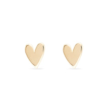 Load image into Gallery viewer, Everyday Little Lovely Heart Earring - 14k Yellow Gold
