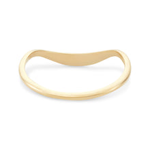 Load image into Gallery viewer, Hammered Bump Ring - 14k Yellow Gold
