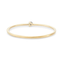 Load image into Gallery viewer, Serendipity blue sapphire Ring - 14k Yellow Gold, Precious Gems

