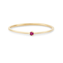 Load image into Gallery viewer, Serendipity Ruby Ring - 14k Yellow Gold, Precious Gems
