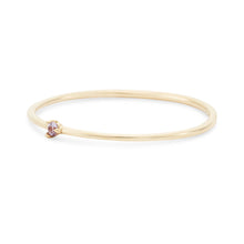 Load image into Gallery viewer, Serendipity Lavender Sapphire Ring - 14k Yellow Gold, Precious Gems
