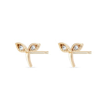 Load image into Gallery viewer, Seedling Forest Earring - 14k Yellow Gold
