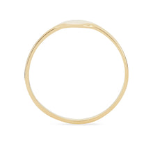 Load image into Gallery viewer, La Petite Amie Signet Ring - 10k Rose Gold, Engravable
