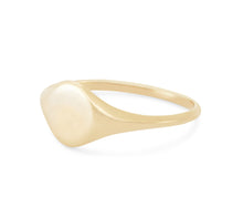Load image into Gallery viewer, Loyalty Signet Ring - 10k Solid Gold, Engravable
