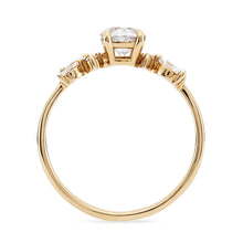 Load image into Gallery viewer, Endless Nerina Ring- 14k Yellow Gold, White Diamonds
